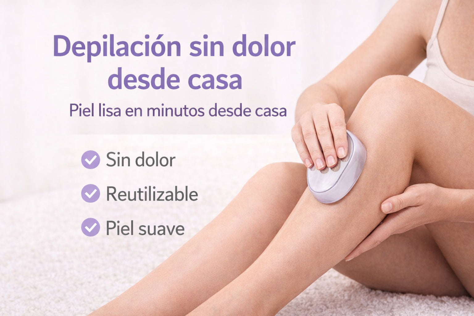 Piedra Depiladora de Cristal NovaSkin